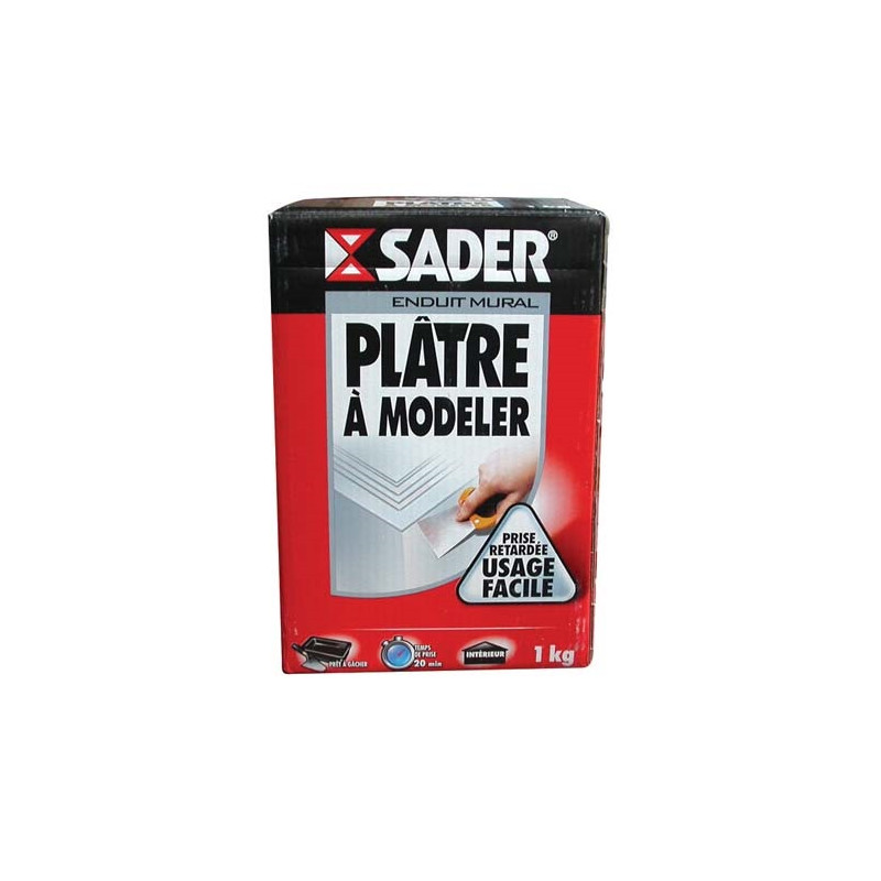 SADER PLATRE A MODELER POUDRE 1KG SADER SADER - 30602261
