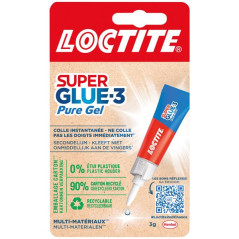 LOCTITE SUPER GLUE3 PURE GEL 3G LOCTITE - 2608304