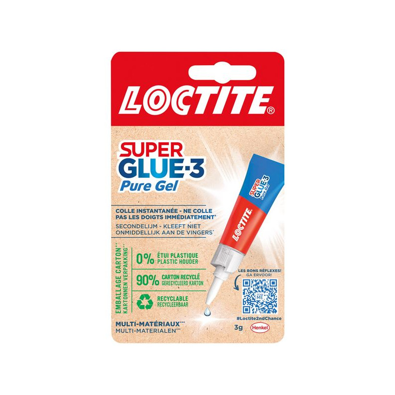 SUPER GLUE3 PURE GEL 3G LOCTITE - 2608304