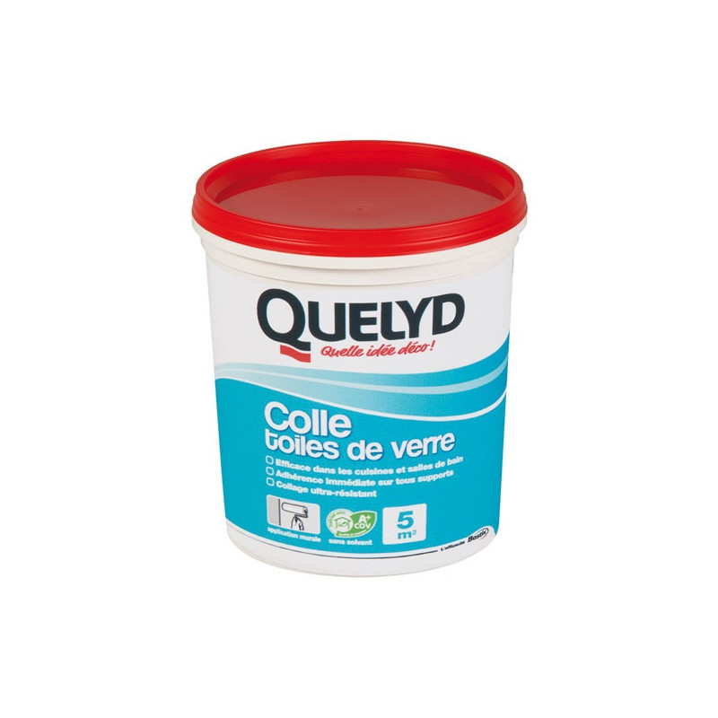QUELYD QUELYD COLLE TOILE DE VERRE 1KG QUELYD - 30601712