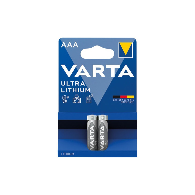 Varta PILE LITHIUM LR03 AAA PROFESSIONAL BL2 VARTA - 6103301402