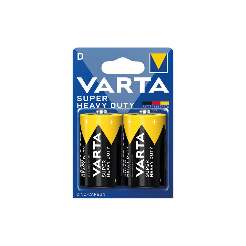Varta PILE SALINE R20/D VARTA            BL2 VARTA - 2020101412