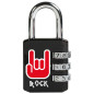 CADENAS 3 CHIF.30MM IMPRIME ROCK MASTER LOCK - 1509EURDROCK