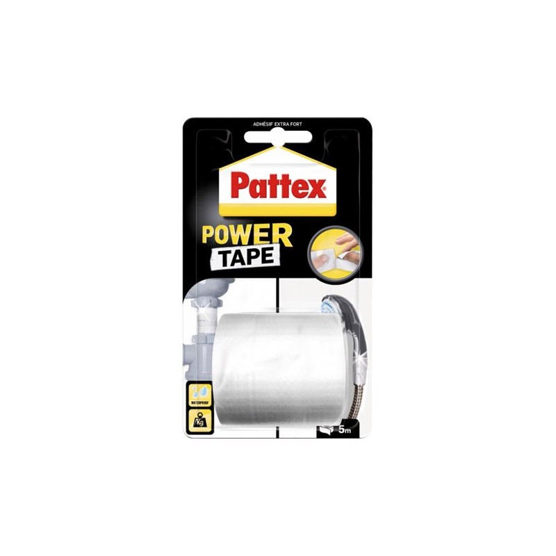 PATTEX PATTEX POWER TAPE BLANC ETUI 5M PATTEX - 2847045