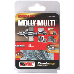 MOLLY CHEVILLES MOLLY MULTI 4X37+VIS BL10 MOLLY - M100810