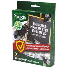 PROTECTA MOUCHES 4 MANCHETTES PROTECTA - EQ-PIE-03053