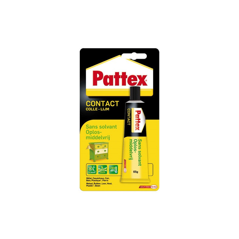 PATTEX CONTACT SANS SOLVANT BLIST.65G PATTEX - 2716185