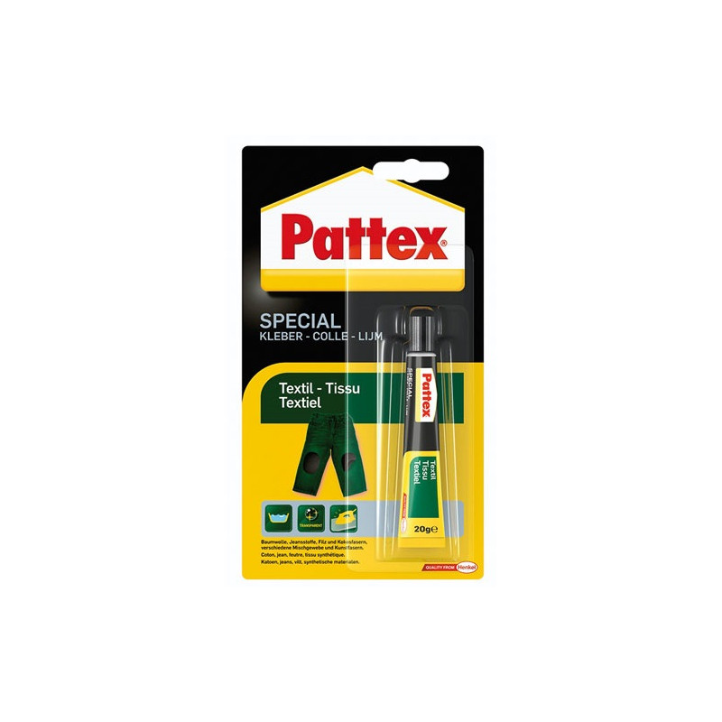 PATTEX PATTEX SPECIALITE TEXTILE TUBE 20G PATTEX - 1472397
