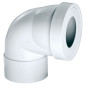 PIPE RIGIDE COURTE COUDEE FEMELLE D100 WIRQUIN - 71020102