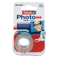 TESA CLASSIC ADH.DB FACE PHOTO+DER 7.5X12MM TESA - 566630000200