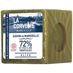 LA CORVETTE SAVON DE MARSEILLE OLIVE CUBE 500G LA CORVETTE - 270501