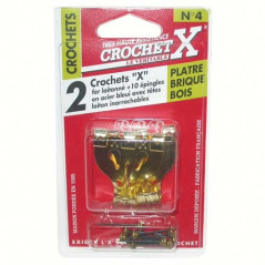 CROCHET X CROCHET X N 0 BLI 10P            TERF0 CROCHET X - TERF0