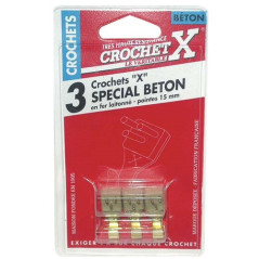 CROCHET X CROCHET X BETON LAITON   BLI3    TERFB CROCHET X - TERFB