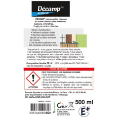 DECAMP REPULSIF PIGEON PIST.500ML        CREA DECAMP - 1/80