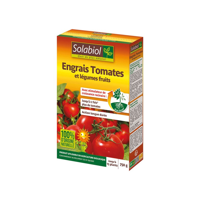 ENGRAIS TOMATES 750G /NC SOLABIOL - SOTOMY750