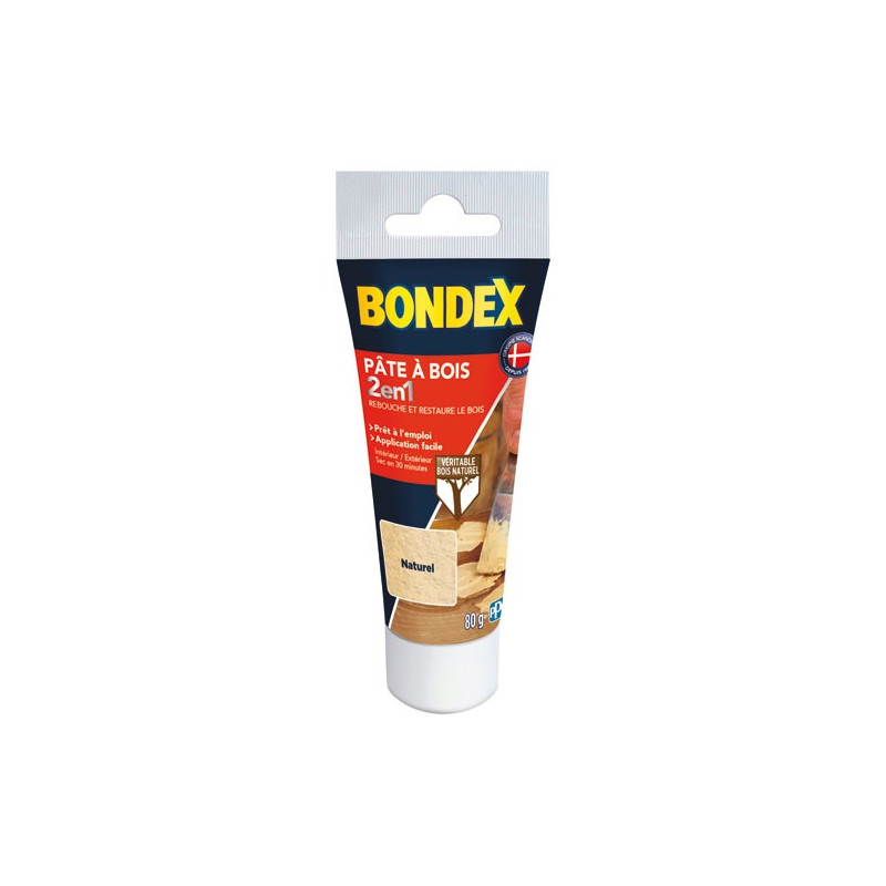 BONDEX PATE A BOIS NATUREL 80GR BONDEX - 420480