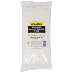 BOLASECA RECHARGE ABSORBEUR HUMIDITE SACH.1KG BOLASECA - 5.1.134