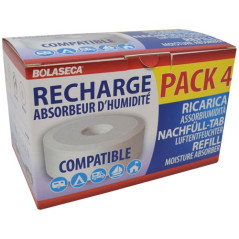 BOLASECA RECHARGE ABSORBEUR HUMIDITE 4X425G BOLASECA - 11166701