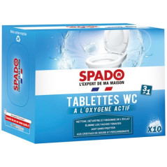 SPADO SPADO WC OXYGENE ACTIF TABLETTE 25GX10 SPADO - PV01216001