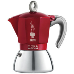 Bialetti CAFETIERE 4T MOKA INDUCTION ROUGE**N BIALETTI - 0006944