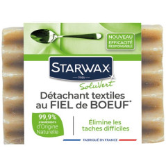 STARWAX SOLUVERT SAVON DETAC.TEXTILE FIEL DE BOEUF 100G STARWAX SOLUVERT - 1128