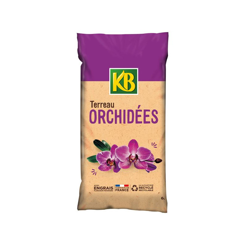TERREAU ORCHIDEES 6L              /NC KB - KORC6BN