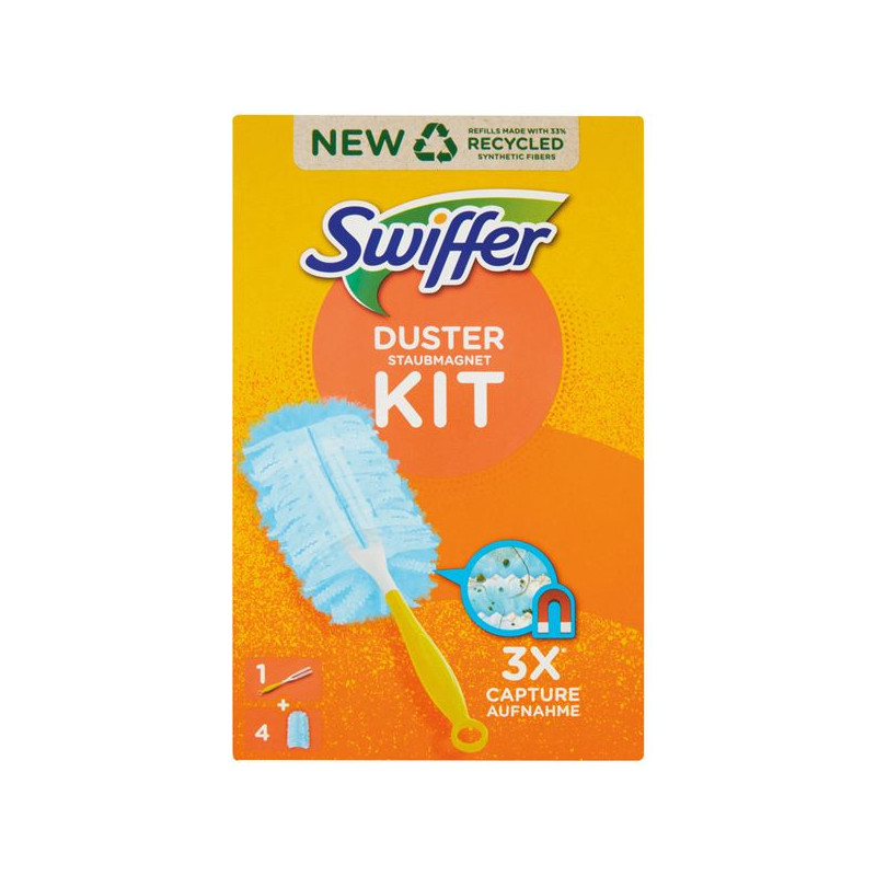 SWIFFER DUSTER KIT PLUMEAU+4 RECHARGES SWIFFER - D 736546