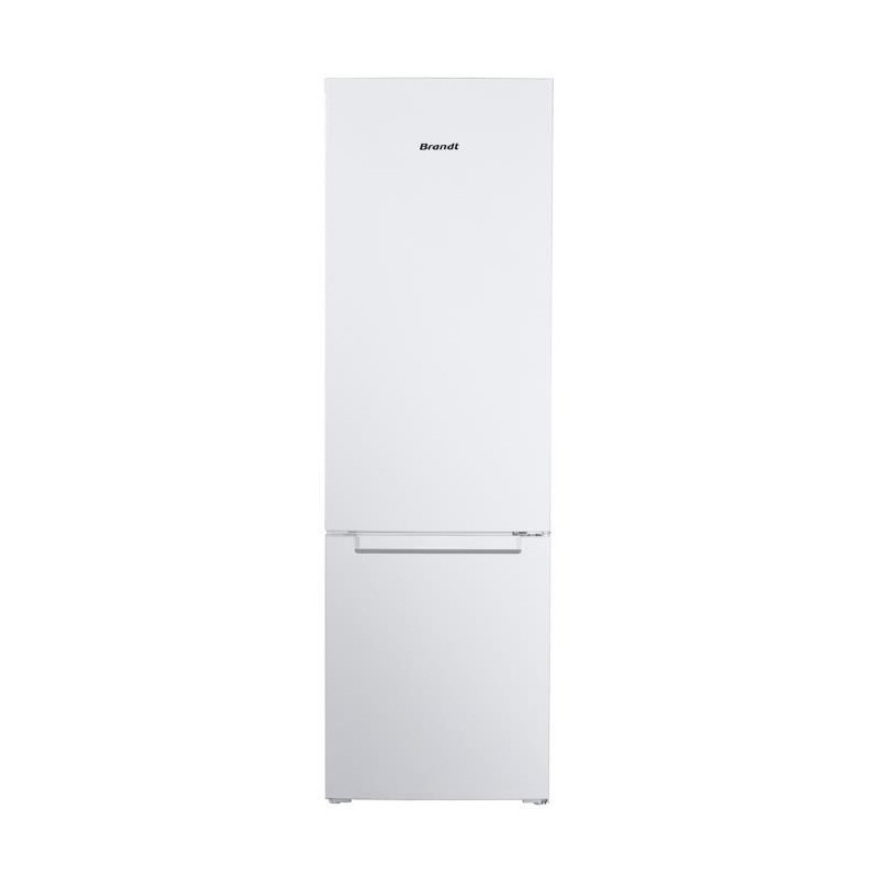Réfrigérateur combiné BRANDT BC8027EW - 2 portes - 262L - L55 cm - Blanc