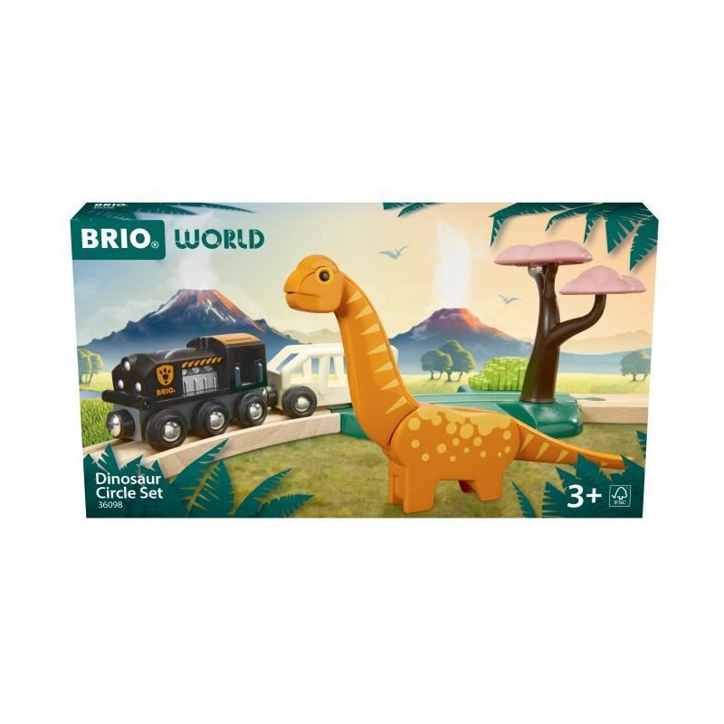 BRIO Circuit Dinosaure-7312350360981-A partir de 3 ans