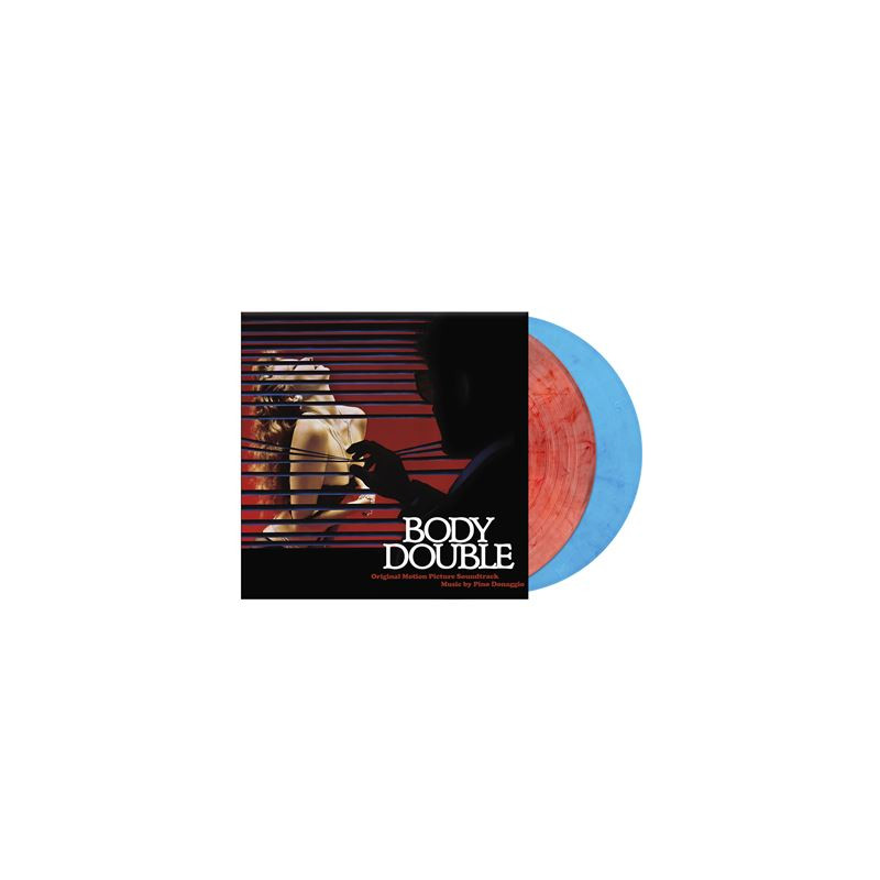 Body Double Original Motion Picture Soundtrack Vinyle Rouge et Bleu