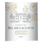 Château Bel Air Laclotte 2022 Bordeaux - Vin rouge de Bordeaux