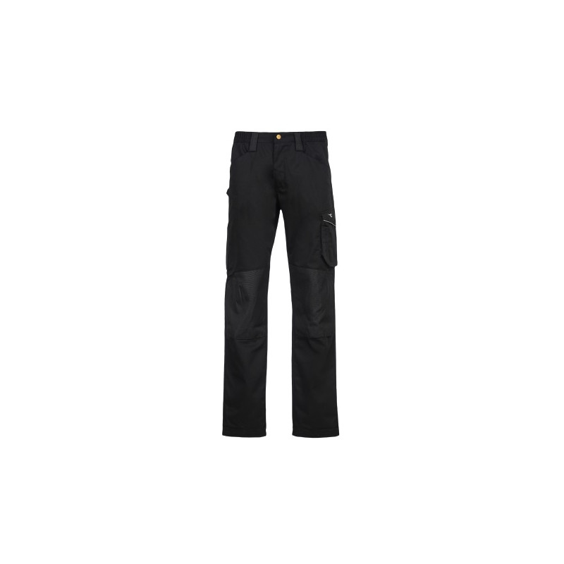 Pantalon de travail avec genouillères ROCK PERFORMANCE noir TM DIADORA SPA 702.160303