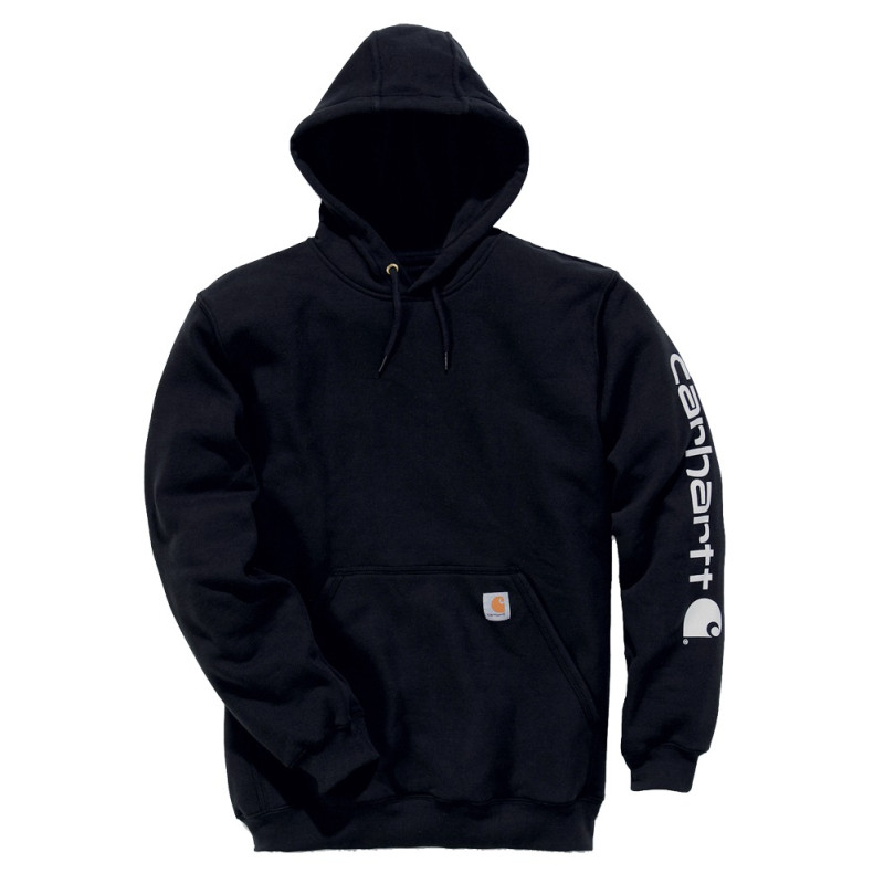 Sweatshirt à capuche MIDWEIGHT TXL noir CARHARTT S1K288BLKXL