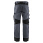 Pantalon artisan sans poches flottantes gris clair noir T46 BLÅKLÄDER 155618609499C52