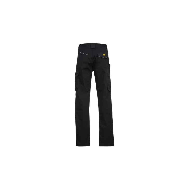 Pantalon de travail avec genouillères ROCK PERFORMANCE noir TL DIADORA SPA 702.160303