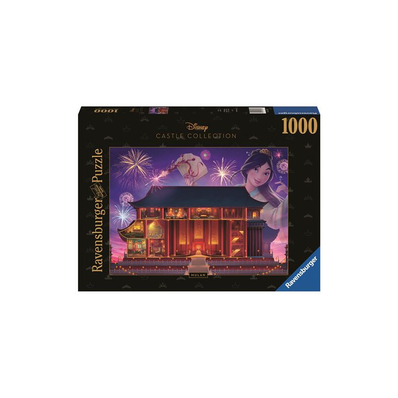 Puzzle Ravensburger Mulan Collection Château Disney 1000 pièces