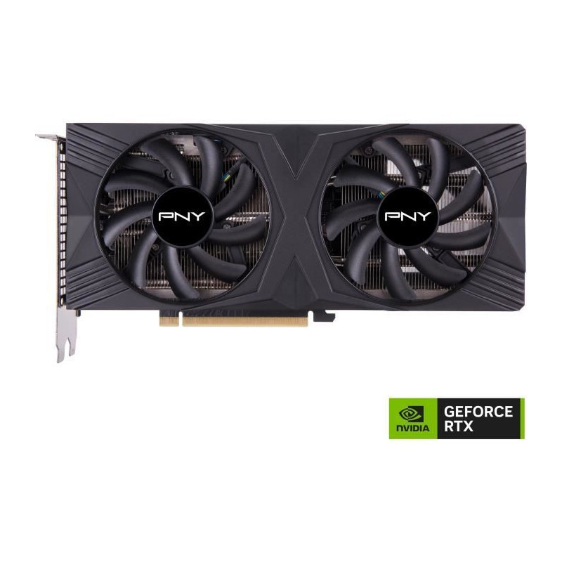 PNY - Carte graphique - GeForce™ RTX 4070 SUPER™ 12GB VERTO™ Overclocked Dual Fan DLSS 3