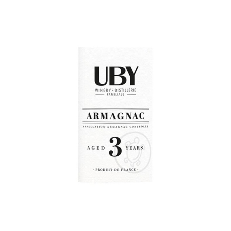 UBY - Armagnac Authentique - 3 ans - 70cl