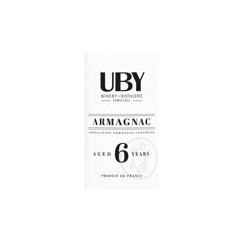 UBY - Armagnac Authentique - 6 ans - 70cl