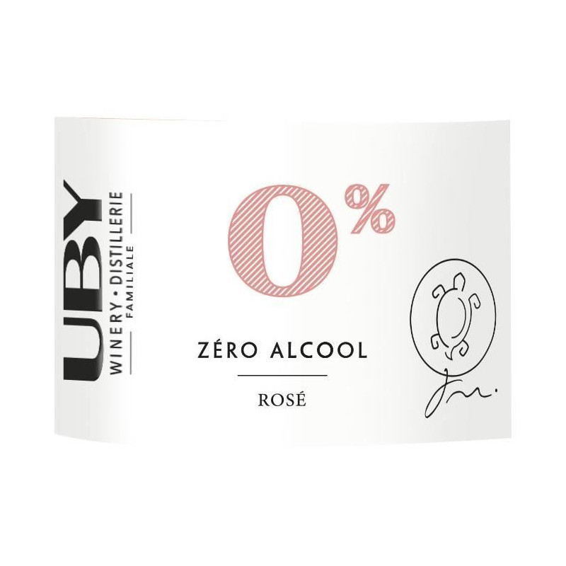 UBY - Rosé - Zéro Alcool - 75cl