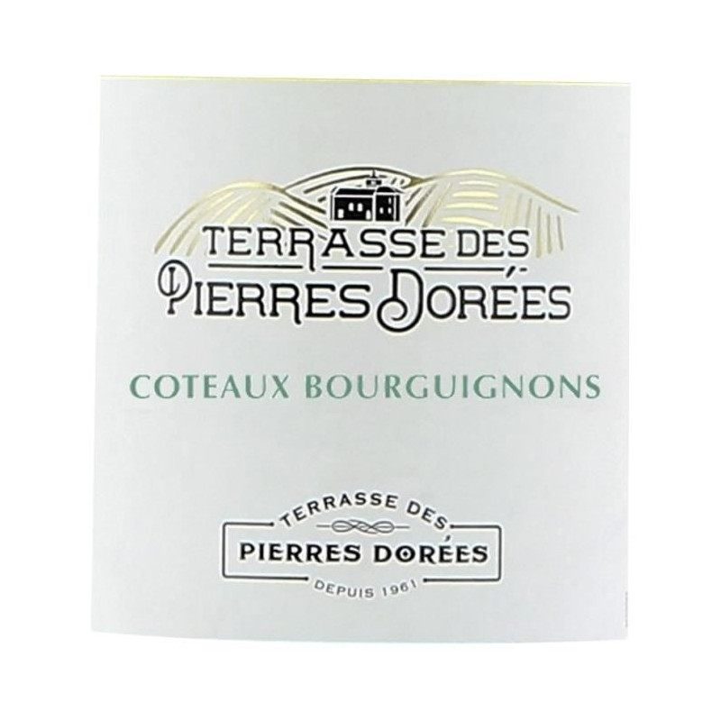 Terrasse des Pierres Dorées 2022 Côteaux Bourguignons - Vin blanc de Beaujolais