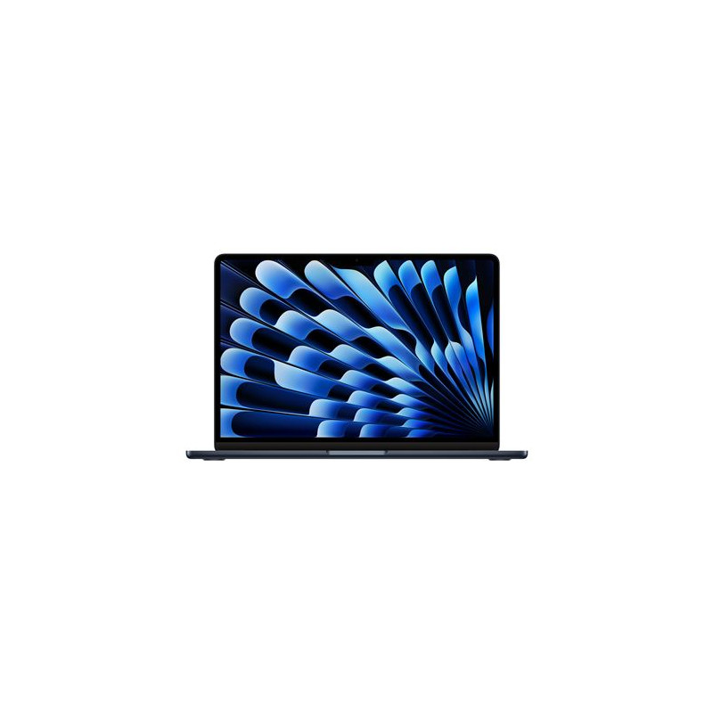 Apple MacBook Air 13,6" 256Go SSD 8Go RAM Puce M3 CPU 8 cœurs GPU 8 cœurs Minuit Nouveau