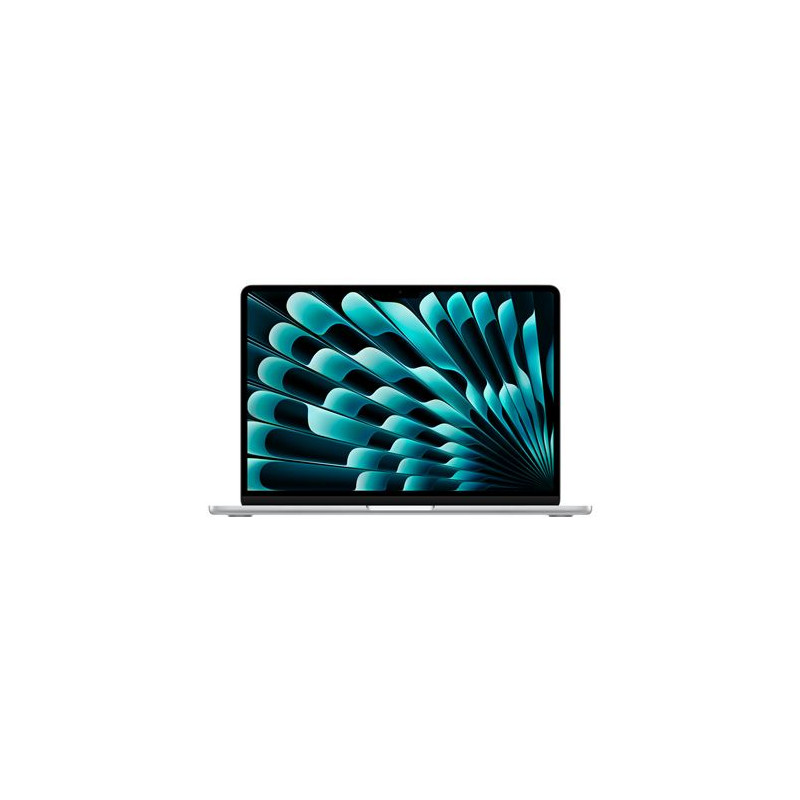Apple MacBook Air 13,6" 256Go SSD 8Go RAM Puce M3 CPU 8 cœurs GPU 8 cœurs Argent Nouveau