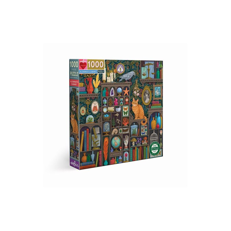Puzzle Eeboo Cabinet of Alchemy 1000 pièces