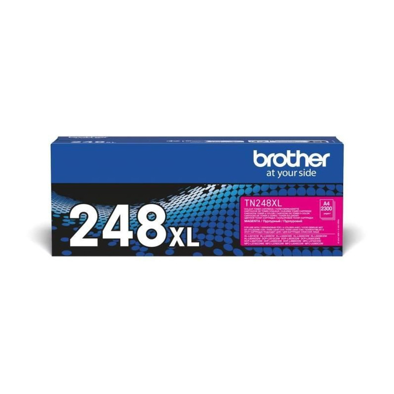 Toner magenta haute capacité Brother TN248XLM - 2300 pages