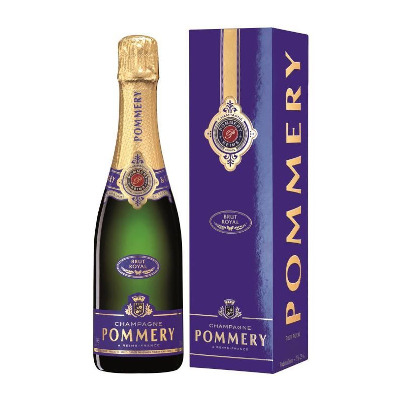 Champagne Pommery Royal - Étui - Brut - 37,5 cl