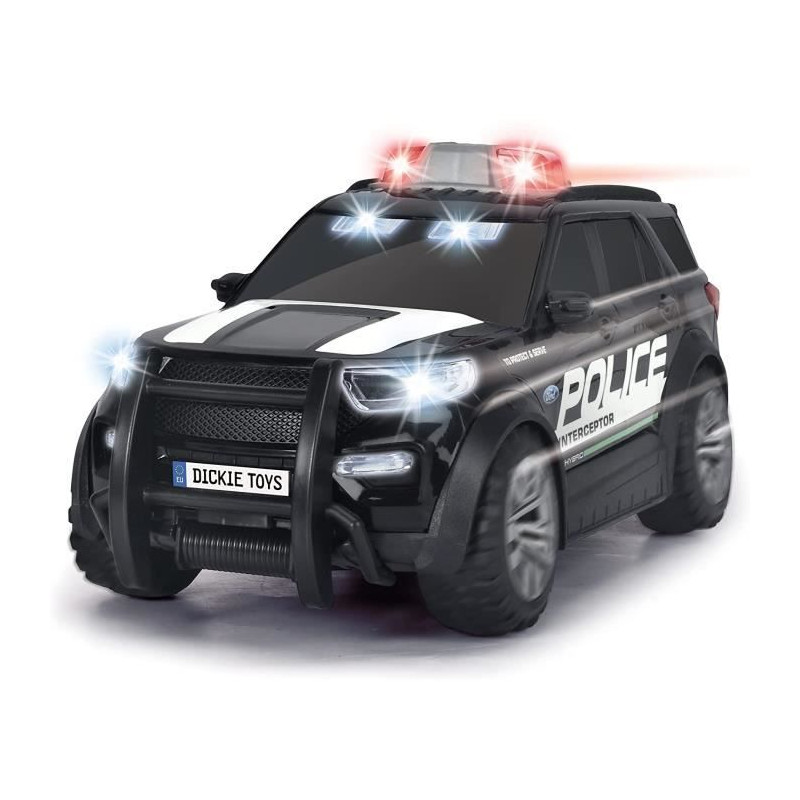Voiture de police Ford Police Interceptor avec fonctions sonores et lumineuses - Dickie
