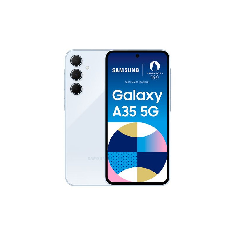 Smartphone Samsung Galaxy A35 6,6" 5G Nano SIM 128 Go Bleu