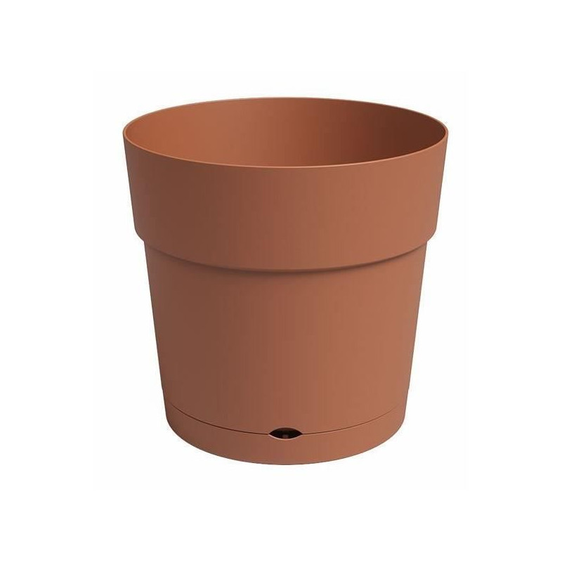Pot - ARTEVASI - CAPRI - Large - Réserve d'eau - Terre cuite - L49,5 x P49,5 x H47,2 cm