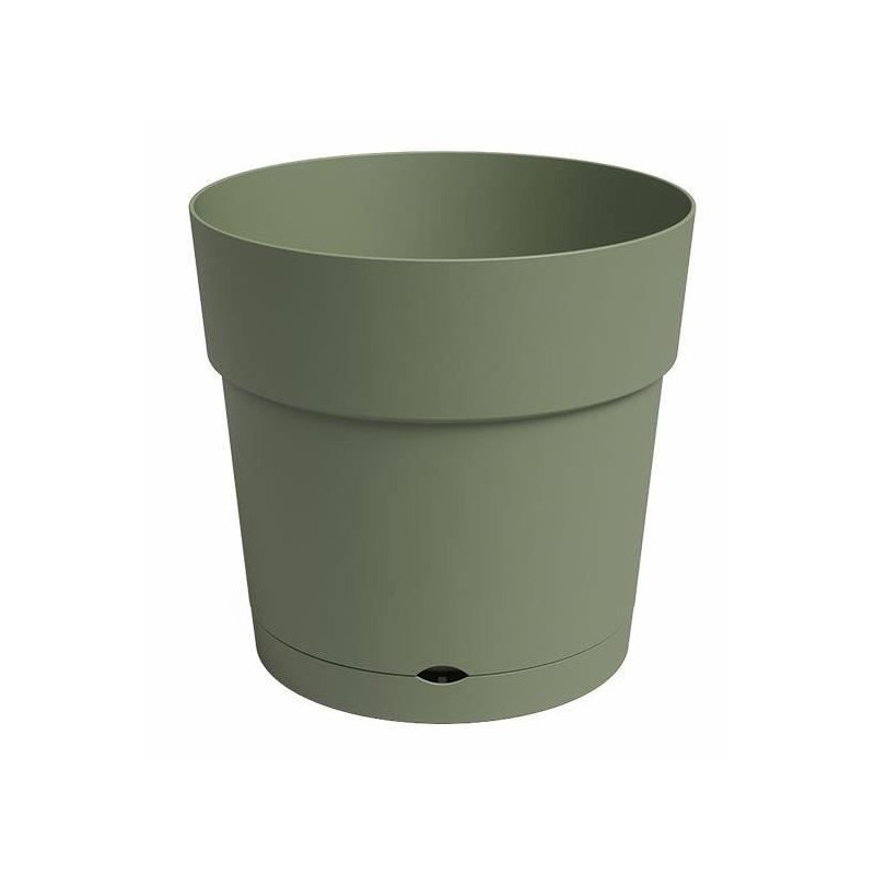 Pot - ARTEVASI - CAPRI - Large - Réserve d'eau - Vert Cendre� - L49,5 x P49,5 x H47,2 cm